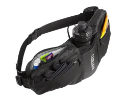 Camelbak Bags & Packs|Podium Flow 4 Hydration Belt (Black) (w/ 21oz Podium Dirt Series Water Bottle)