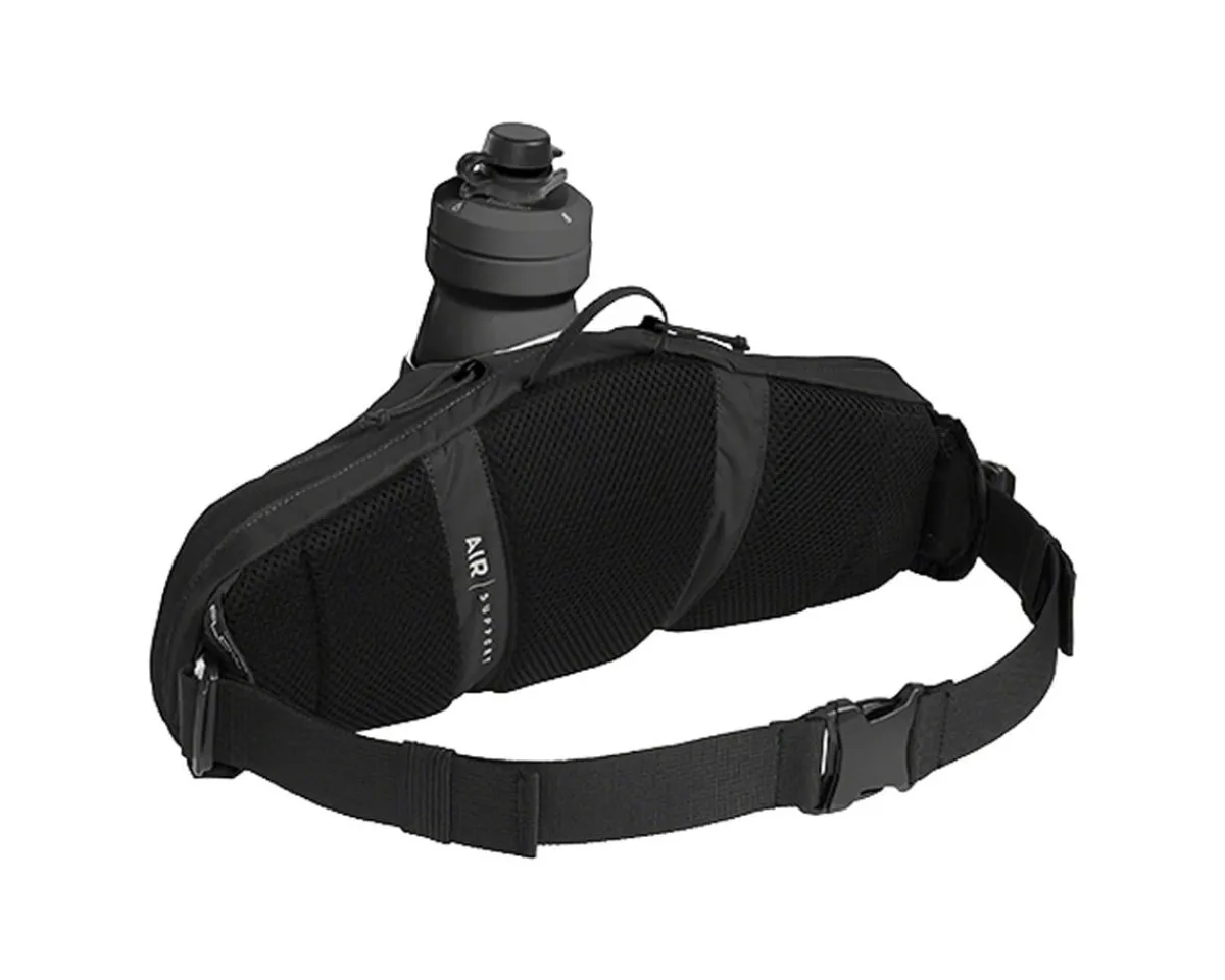 Camelbak Bags & Packs|Podium Flow 2 Waist Pack (Black) (w/ 21oz Podium Dirt Series Water Bottle)