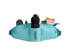Camelbak Bags & Packs|Podium Flow 2 Waist Pack (Arctic Blue) (w/ 21oz Podium Dirt Series Water Bottle)