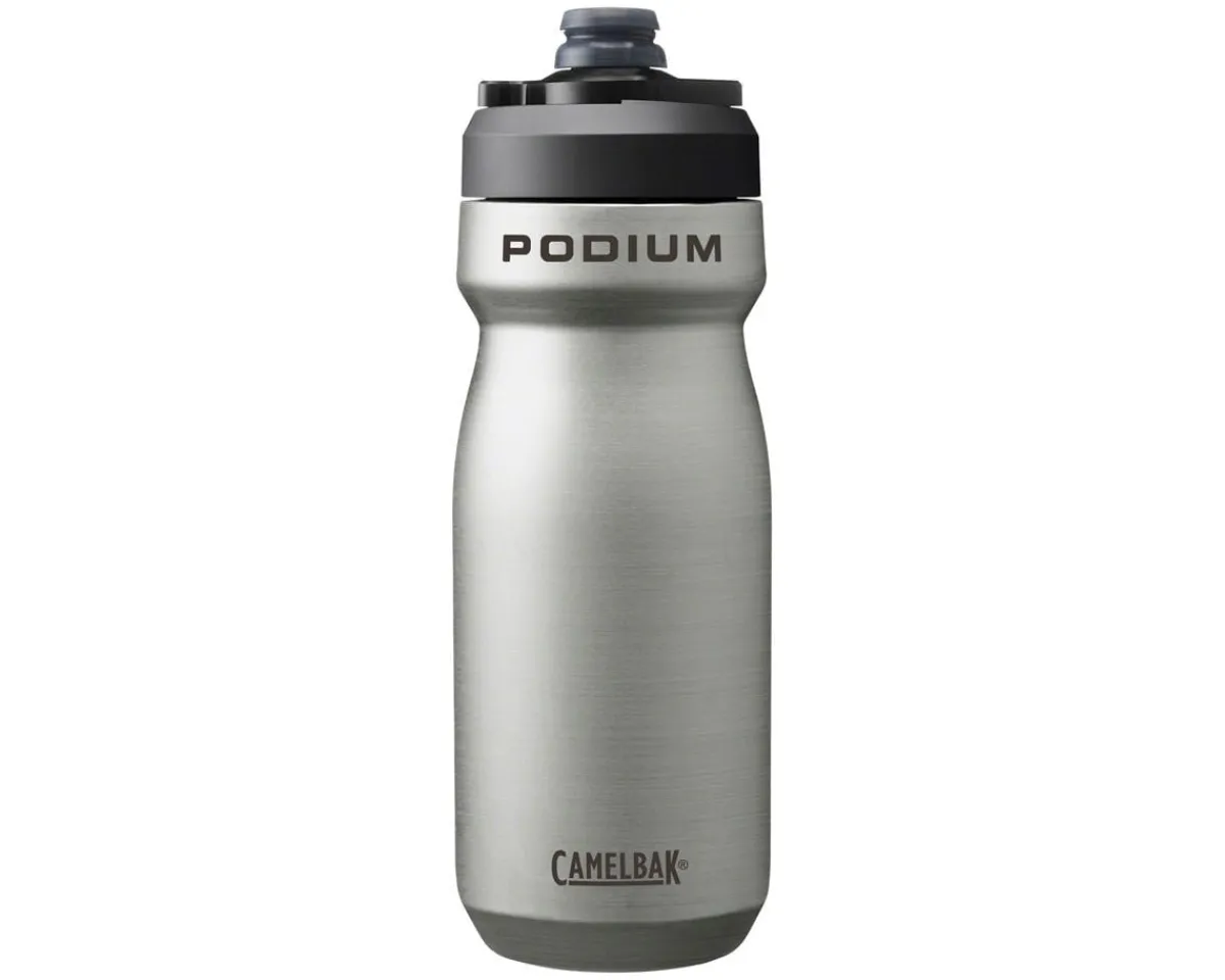 Camelbak Water Bottles|Podium Steel Bike Bottle (Stainless Steel) (Insulated) (18oz)