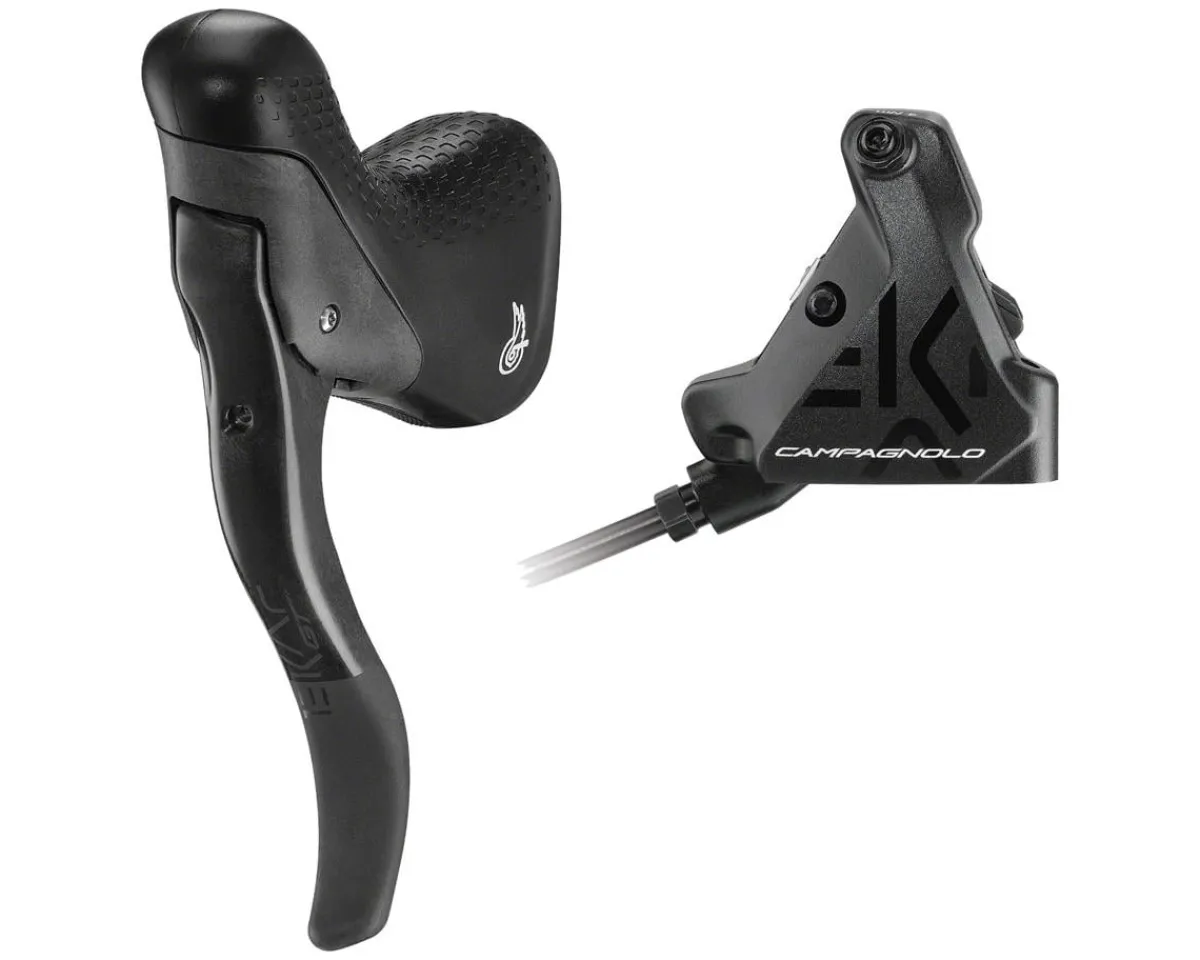 Campagnolo Brakes|Shifters|EKAR GT Ergopower Hydraulic Disc Brake/Shift Lever (Black) (Left) (Flat Mount) (Brake Only) (Caliper Included)