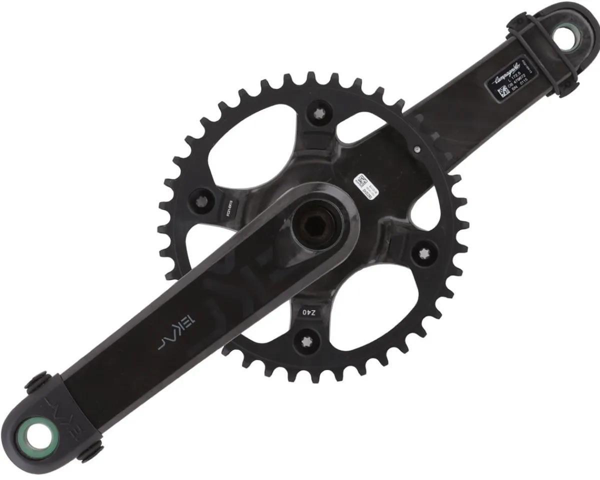 Campagnolo Cranksets & Parts|EKAR 13 Speed Gravel Crankset (Black) (172.5mm) (40T)