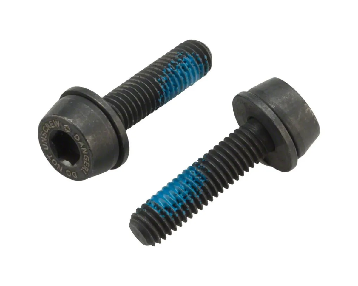 Campagnolo Brakes|H11 Disc Brake Caliper Mounting Bolts (Black) (Flat Mount) (19mm)
