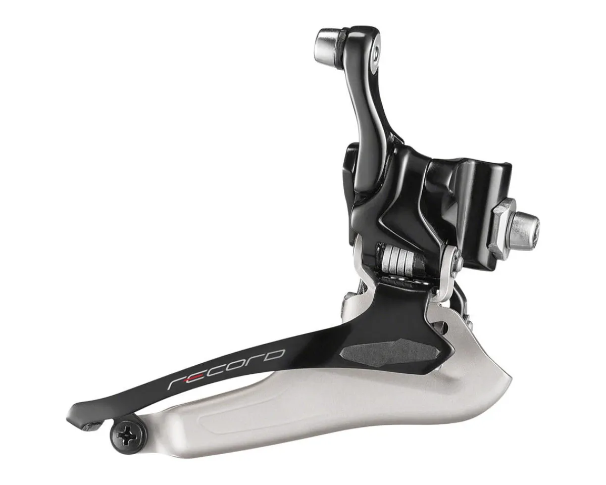 Campagnolo Derailleurs & Parts|Record Carbon Front Derailleur (2 x 12 Speed) (Braze-On) (Bottom Pull)