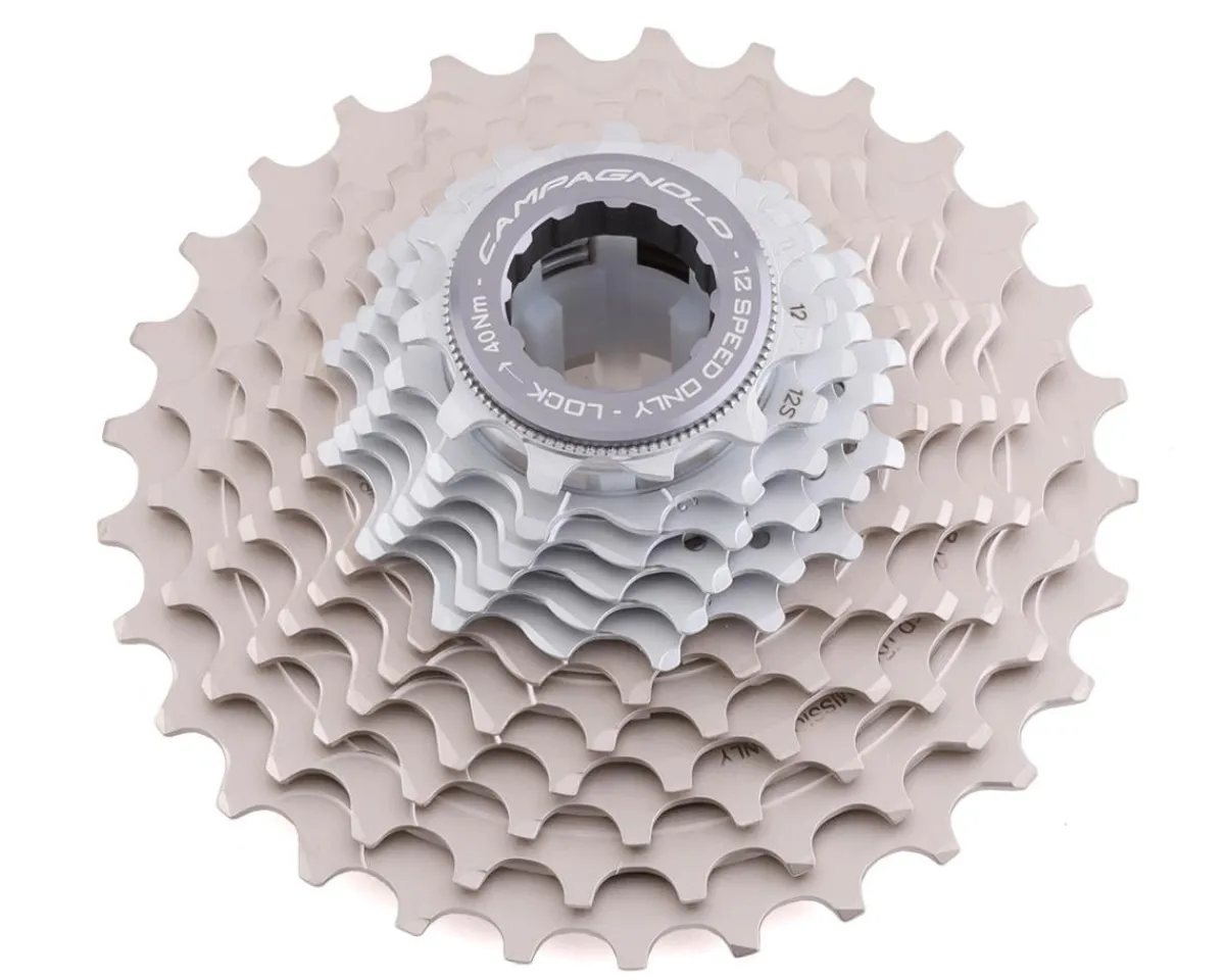 Campagnolo Cassettes|Super Record Cassette (Silver) (12 Speed) (11-29T)