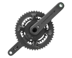 Campagnolo Bike Computers|Power Meters|Super Record S Wireless Power Meter Crankset (Carbon) (2 x 12 Speed) (165mm) (48/32T) (Ultra-Torque)