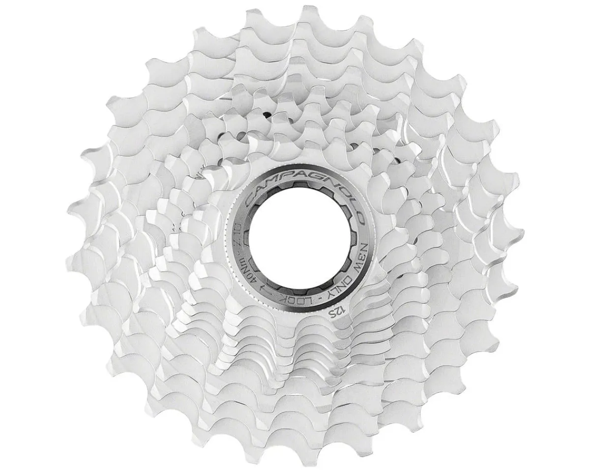 Campagnolo Cassettes|Super Record Wireless Cassette (Matte Silver) (10-25T) ( N3W)