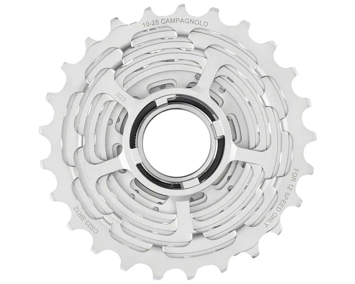 Campagnolo Cassettes|Super Record Wireless Cassette (Matte Silver) (10-25T) ( N3W)