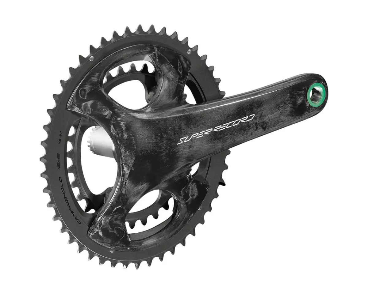 Campagnolo Cranksets & Parts|Super Record Wireless Crankset (Black) (2 x 12 Speed) (Ultra-Torque) (172.5mm) (48/32T)