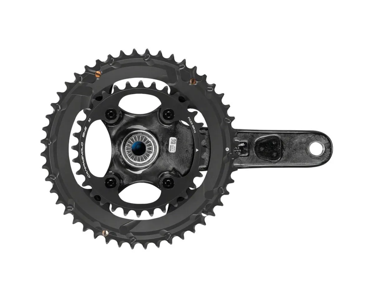 Campagnolo Cranksets & Parts|Super Record Wireless Crankset (Black) (2 x 12 Speed) (Ultra-Torque) (172.5mm) (48/32T)