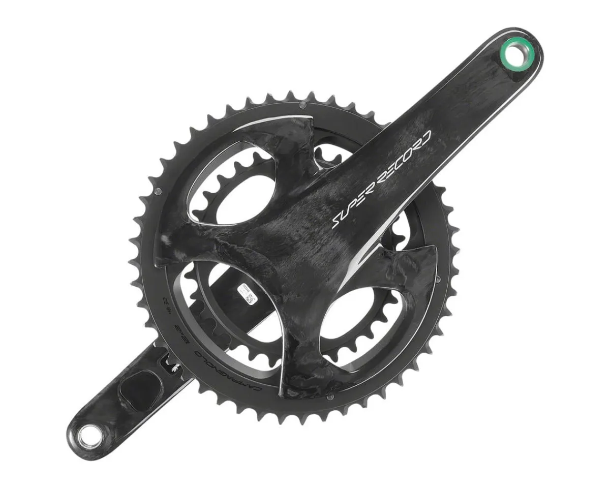 Campagnolo Cranksets & Parts|Super Record Wireless Crankset (Black) (2 x 12 Speed) (Ultra-Torque) (172.5mm) (48/32T)