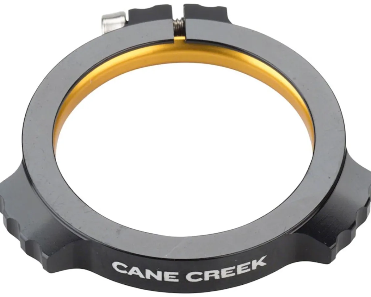 Cane Creek Cranksets & Parts|Alloy Preload Collar w/ Ti Bolt (Black) (For eeWings Cranks & 30mm Spindle SRAM/RaceFace Cranks