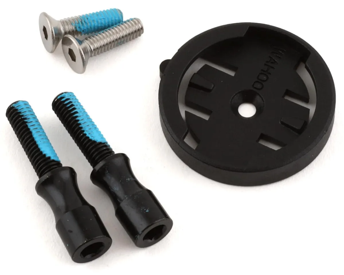 Cane Creek Bike Computers|Mounts & Handlebar Accessories|Computer Stem Mount (Black) (Garmin/Wahoo)
