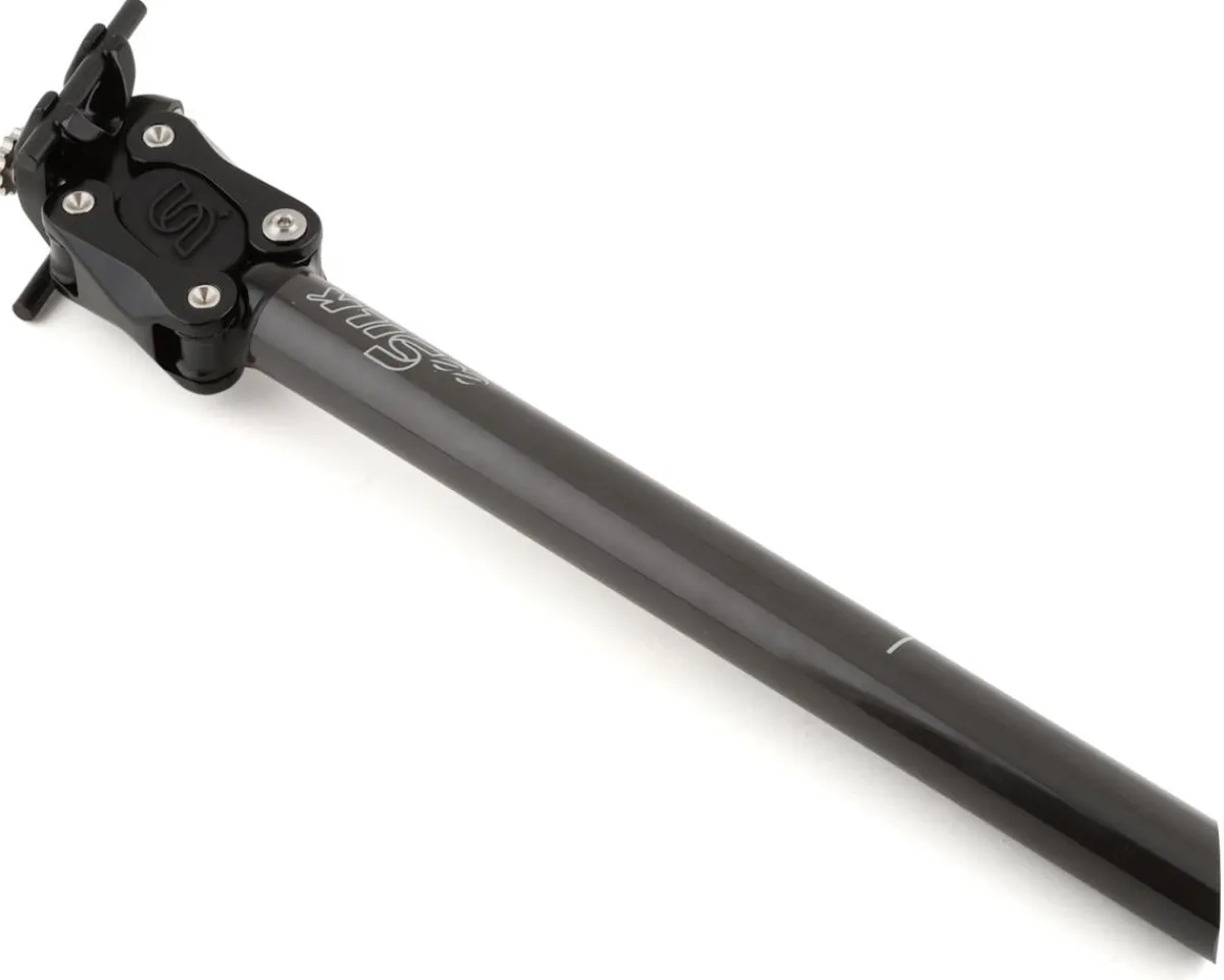 Cane Creek Seatposts & Clamps|eeSilk + Carbon Gravel Suspension Seatpost (Black) (27.2mm) (362mm) (0mm Offset)