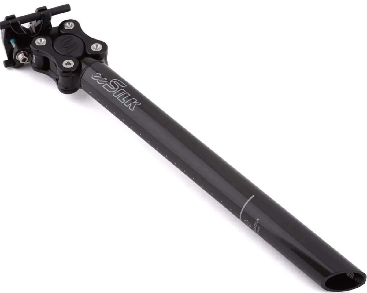 Cane Creek Seatposts & Clamps|eeSilk Carbon Gravel Seatpost (Black) (27.2mm) (350mm) (Medium #5)
