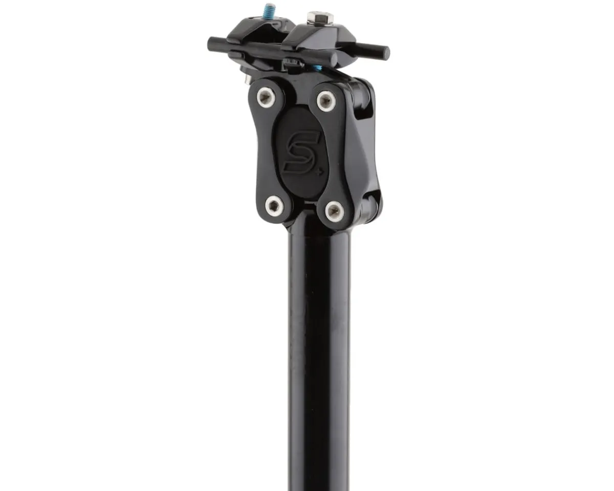 Cane Creek Seatposts & Clamps|eeSilk + Gravel Suspension Seatpost (Black) (27.2mm) (387mm) (0mm Offset)