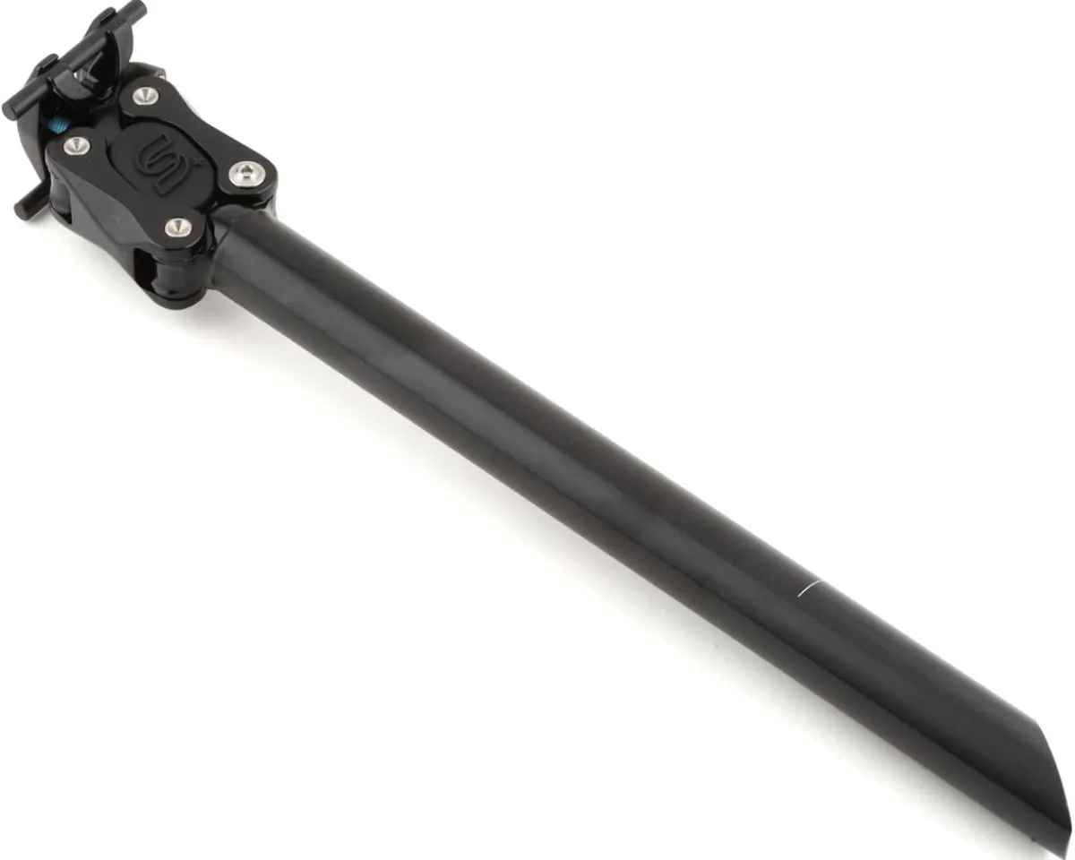 Cane Creek Seatposts & Clamps|eeSilk + Gravel Suspension Seatpost (Black) (27.2mm) (387mm) (0mm Offset)