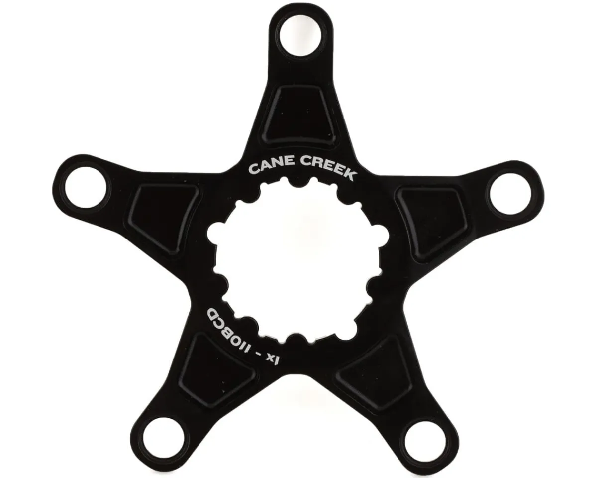 Cane Creek Cranksets & Parts|eeWings Spider (Black) (110mm BCD) (1x)