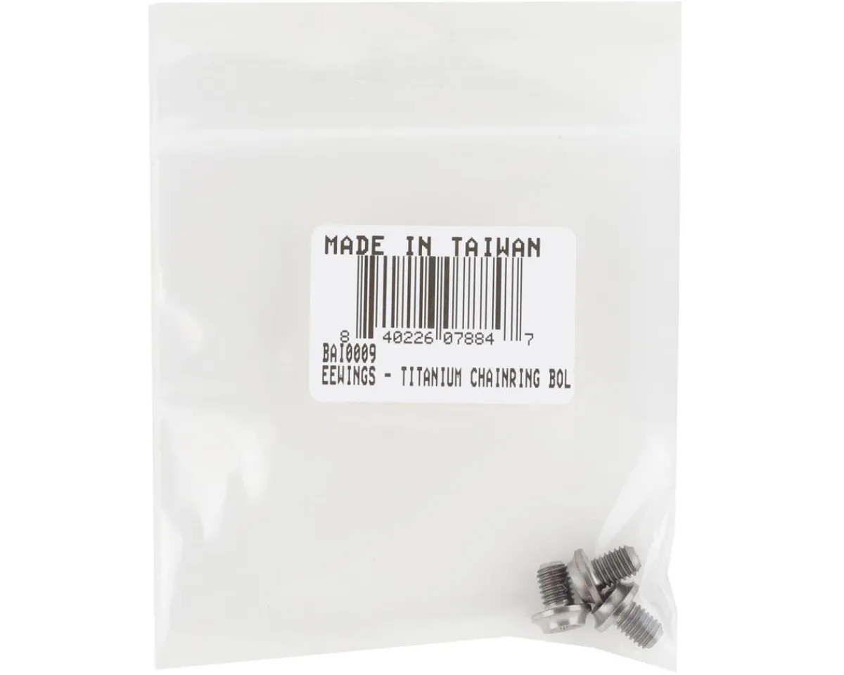 Cane Creek Chainrings & Accessories|eeWings Titanium Direct Mount Chainring Bolts (3-Pack)