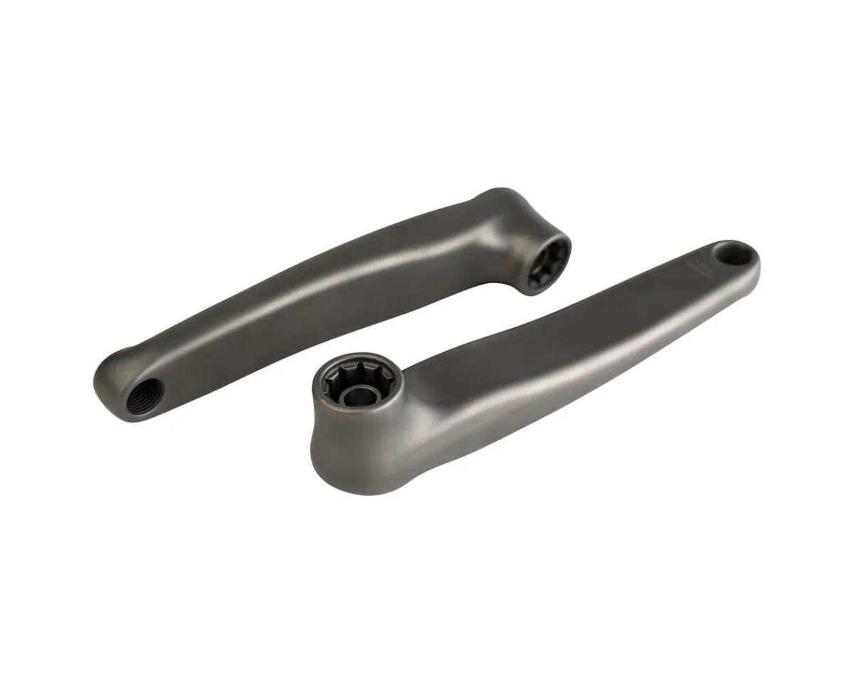 Cane Creek Cranksets & Parts|Electric Wings Titanium E-Bike Crankset (Grey) (ISIS) (165mm)