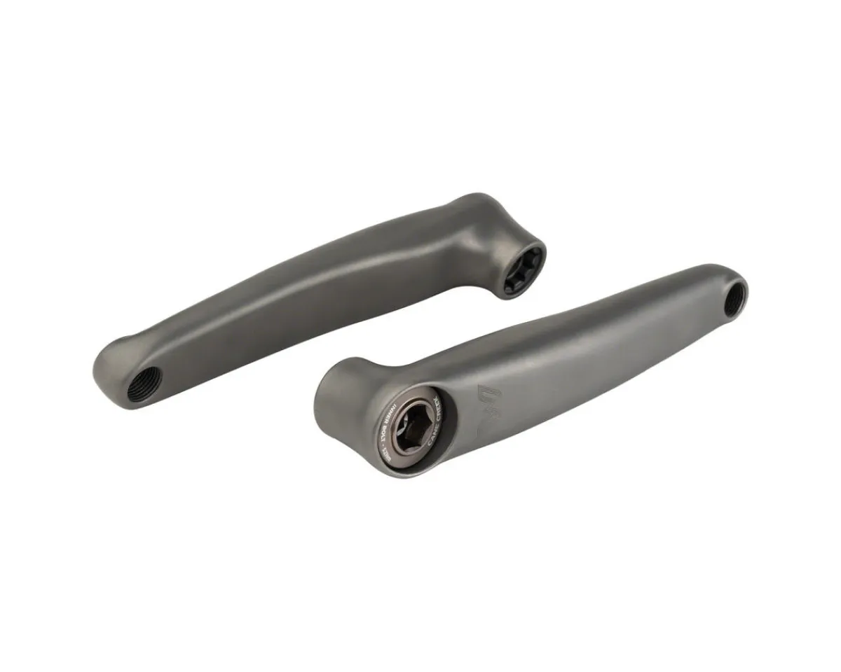 Cane Creek Cranksets & Parts|Electric Wings Titanium E-Bike Crankset (Grey) (ISIS) (165mm)