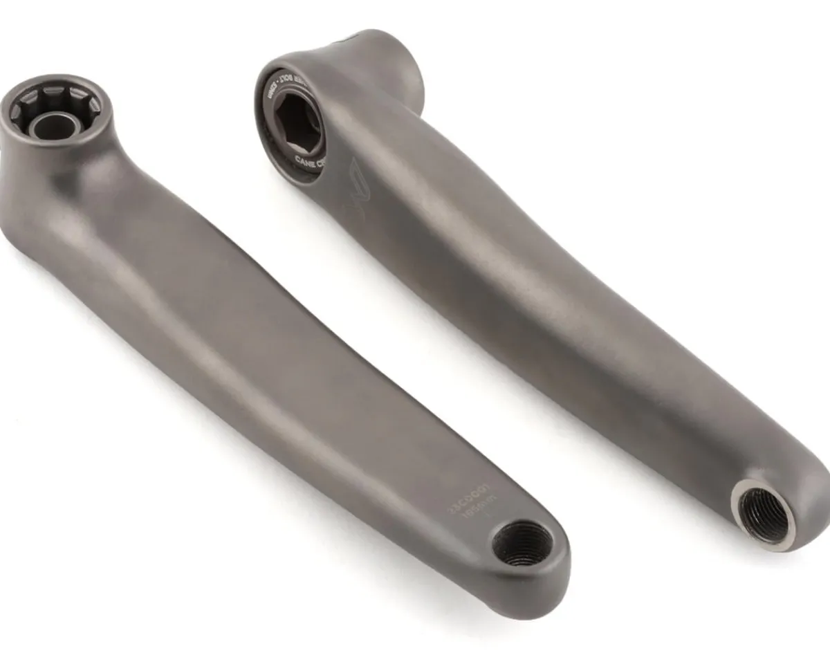 Cane Creek Cranksets & Parts|Electric Wings Titanium E-Bike Crankset (Grey) (ISIS) (165mm)