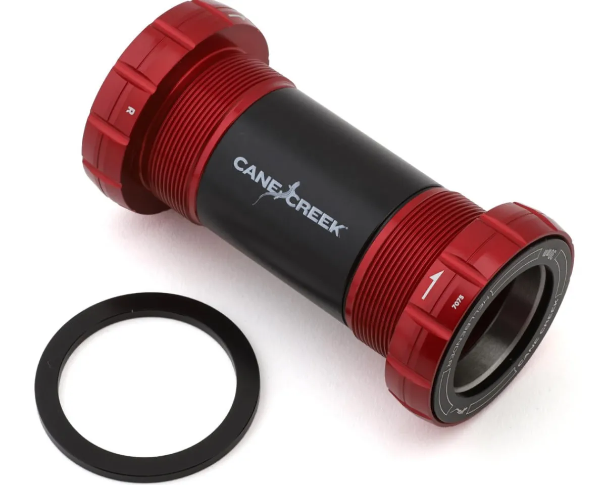 Cane Creek Bottom Brackets & Parts|Hellbender 70 Bottom Bracket (Red) (BSA) (68/73mm) (DUB)