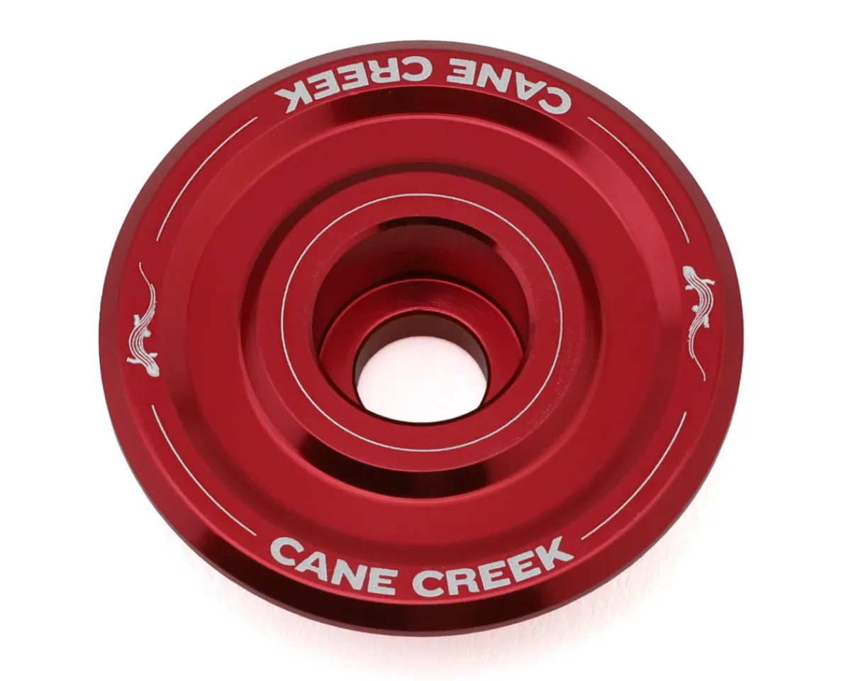 Cane Creek Headsets & Spacers|Hellbender 70 Chroma Studio Headset Top Cap (Red) (1-1/8")