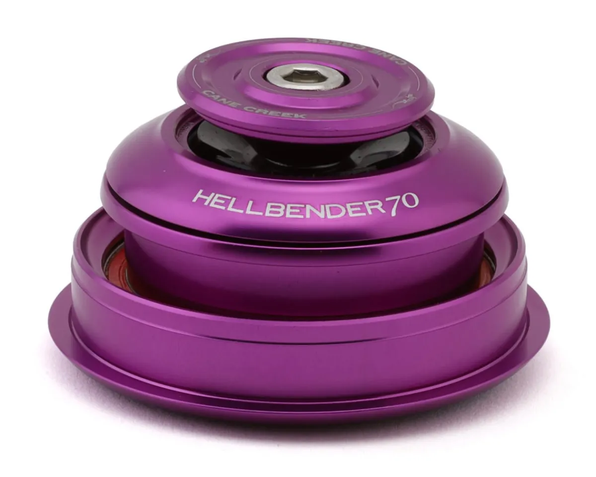 Cane Creek Headsets & Spacers|Hellbender 70 Headset (Purple) (ZS44/28.6) (ZS56/40)
