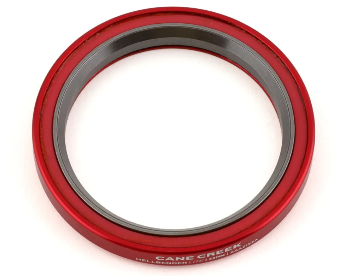 Cane Creek Bearings|Headsets & Spacers|Hellbender Lite Bearing (Red) (36 x 45°) (52mm)