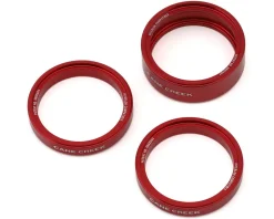Cane Creek Headsets & Spacers|Interlok Headset Spacer Kit (Red) (1-1/8") (5/10mm)