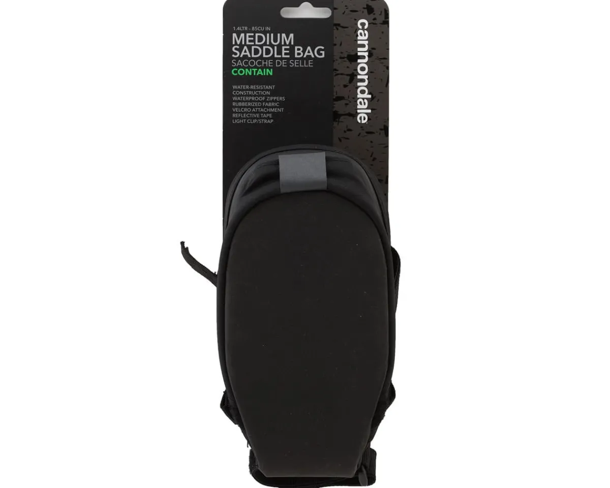 Cannondale Bags & Packs|Saddles & Seats|Contain Saddle Bag (Black) (M)
