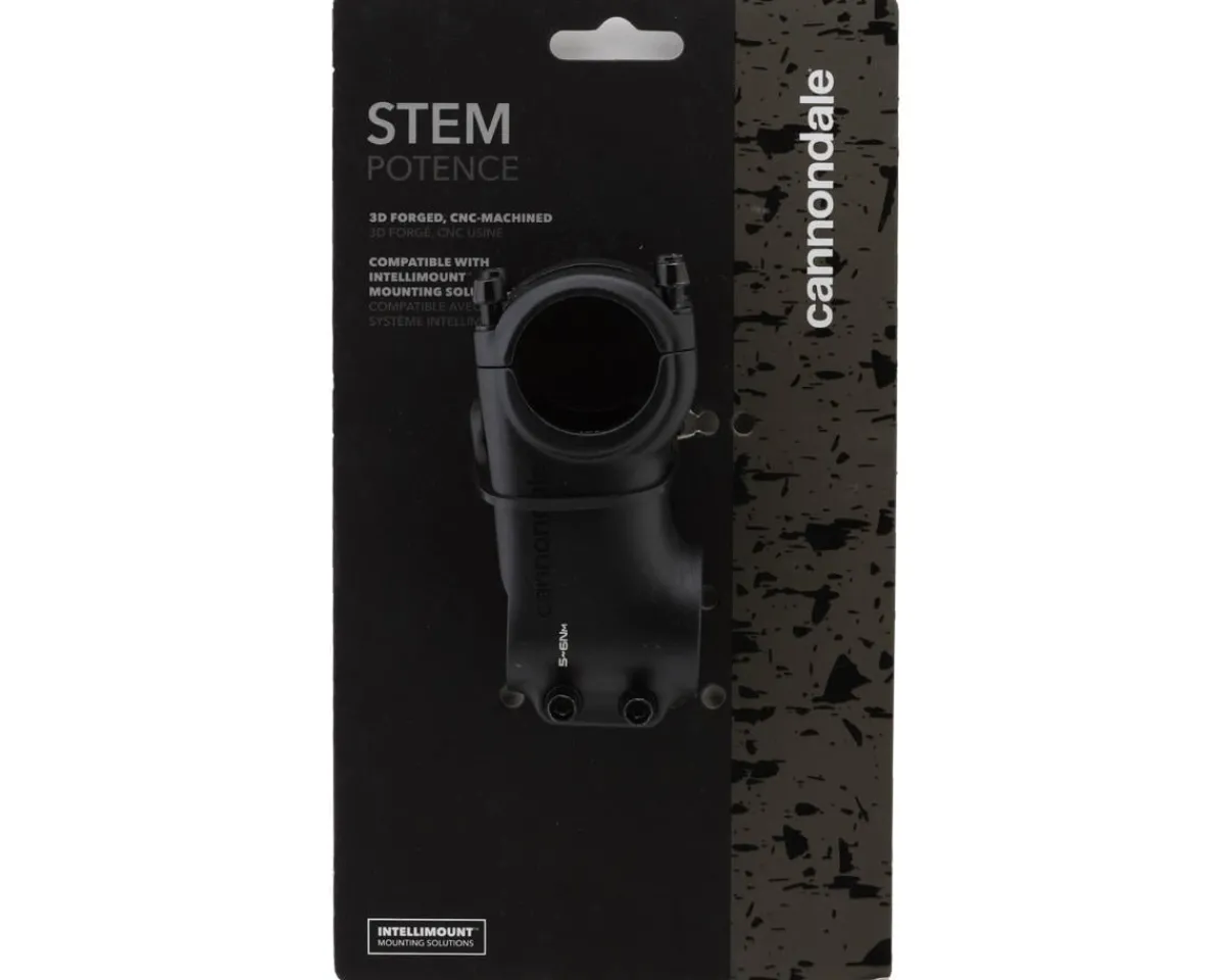Cannondale Stems & Parts|C3 Stem w/ Intellimount (Black) (60mm)