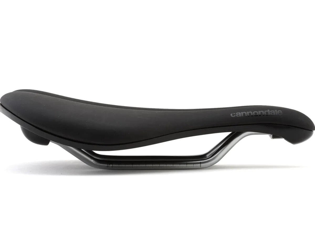Cannondale Saddles & Seats|Holiday Shopping|Line S Cromo Flat Saddle (Black) (Chromoly Rails) (142mm)