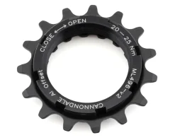 Cannondale Cassettes|Moterra Sprocket & Lockring (Black) (15T)