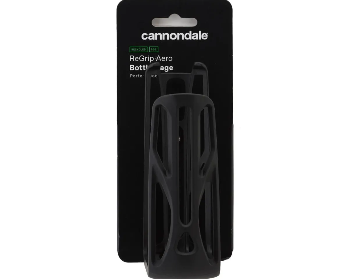 Cannondale Bottle Cages & Mounts|ReGrip Aero Water Bottle Cage (Black)