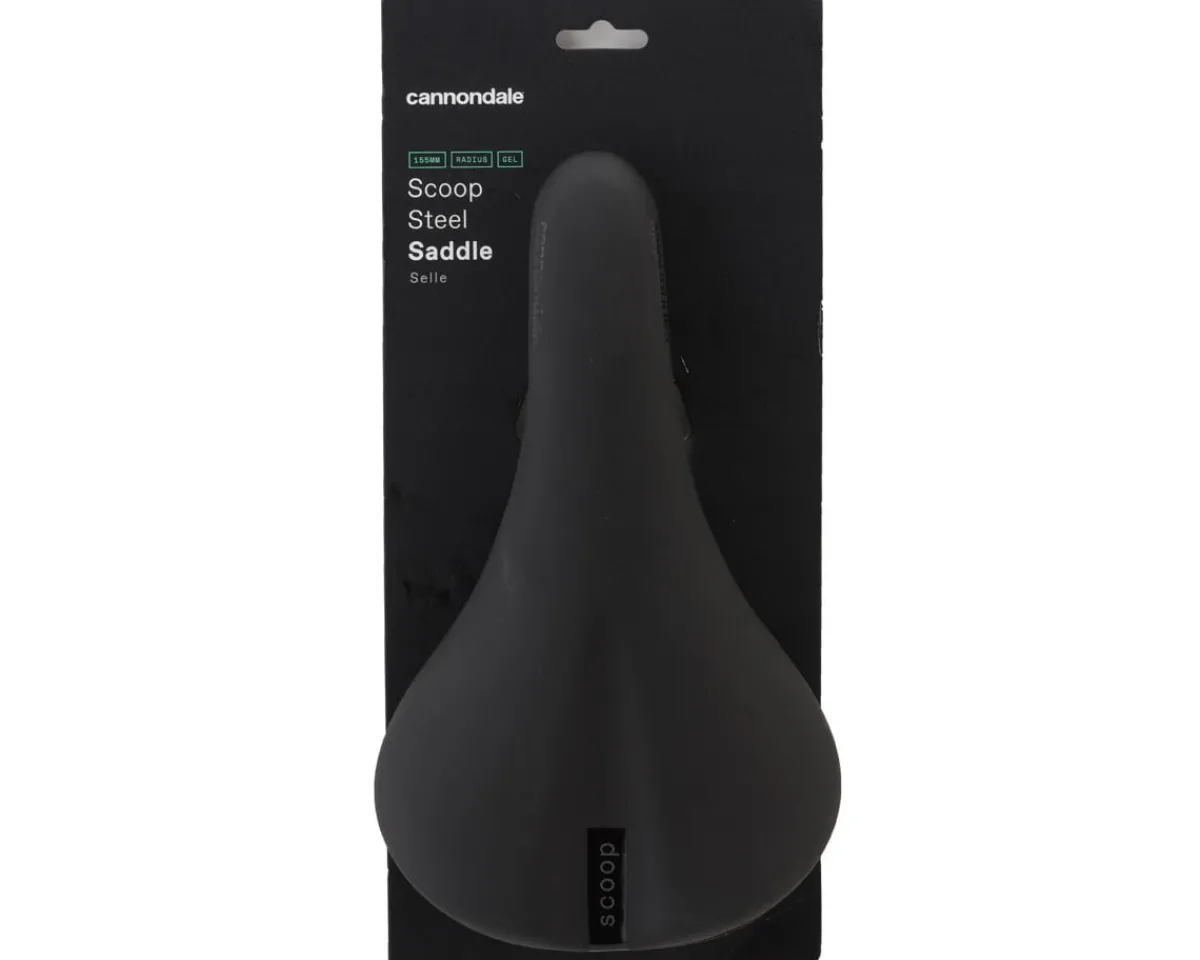 Cannondale Saddles & Seats|Scoop Steel Gel Saddle (Black) (Radius) (155mm)