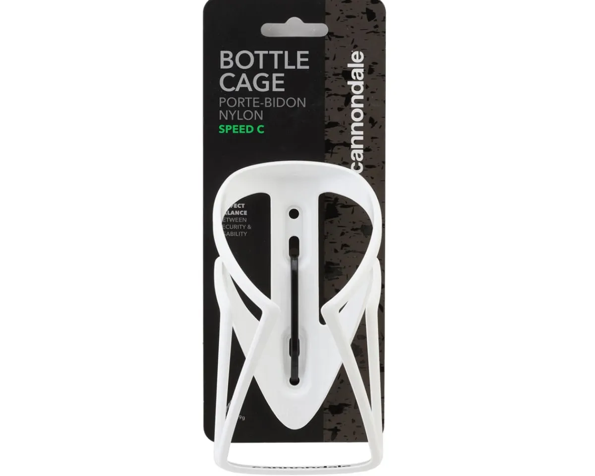 Cannondale Bottle Cages & Mounts|Speed C Nylon Water Bottle Cage (White)
