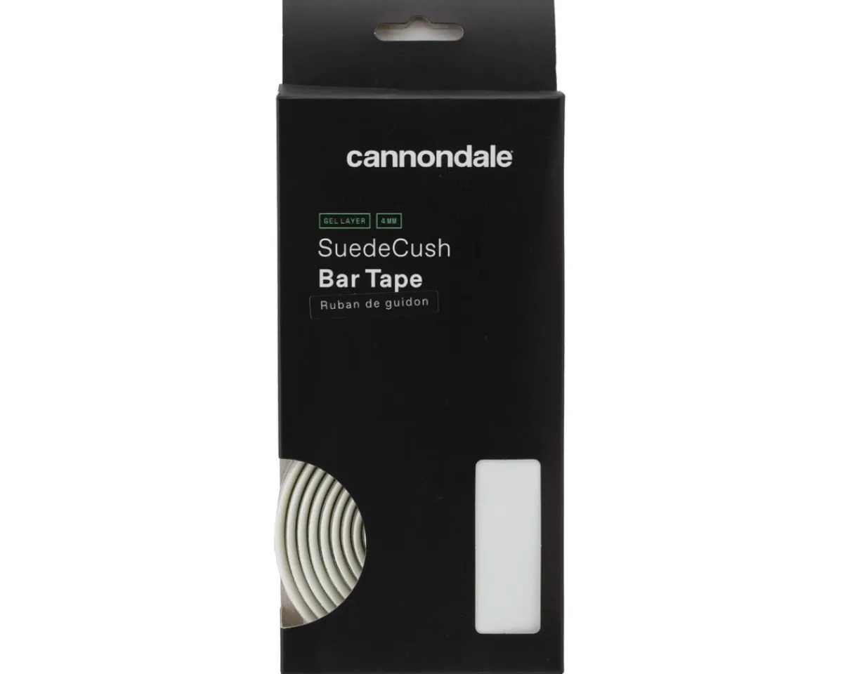 Cannondale Grips & Handlebar Tape|SuedeCush Handlebar Tape (White)