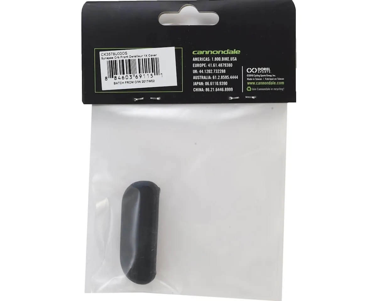 Cannondale Derailleurs & Parts|Synapse Carbon Disc 1X Front Derailleur Cover (Black)