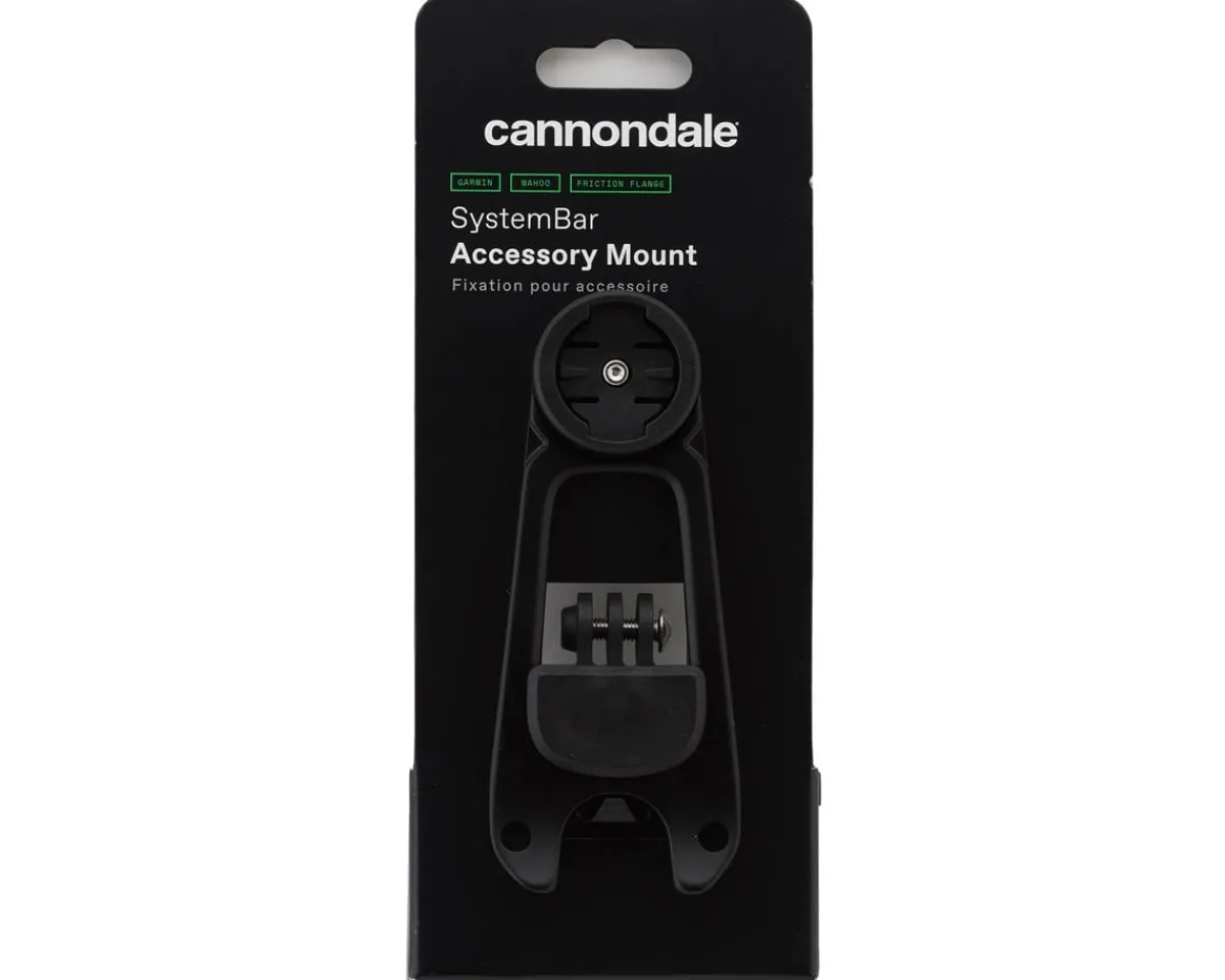 Cannondale Bike Computers|Mounts & Handlebar Accessories|SystemBar Computer Mount (Black) (Garmin/Wahoo)