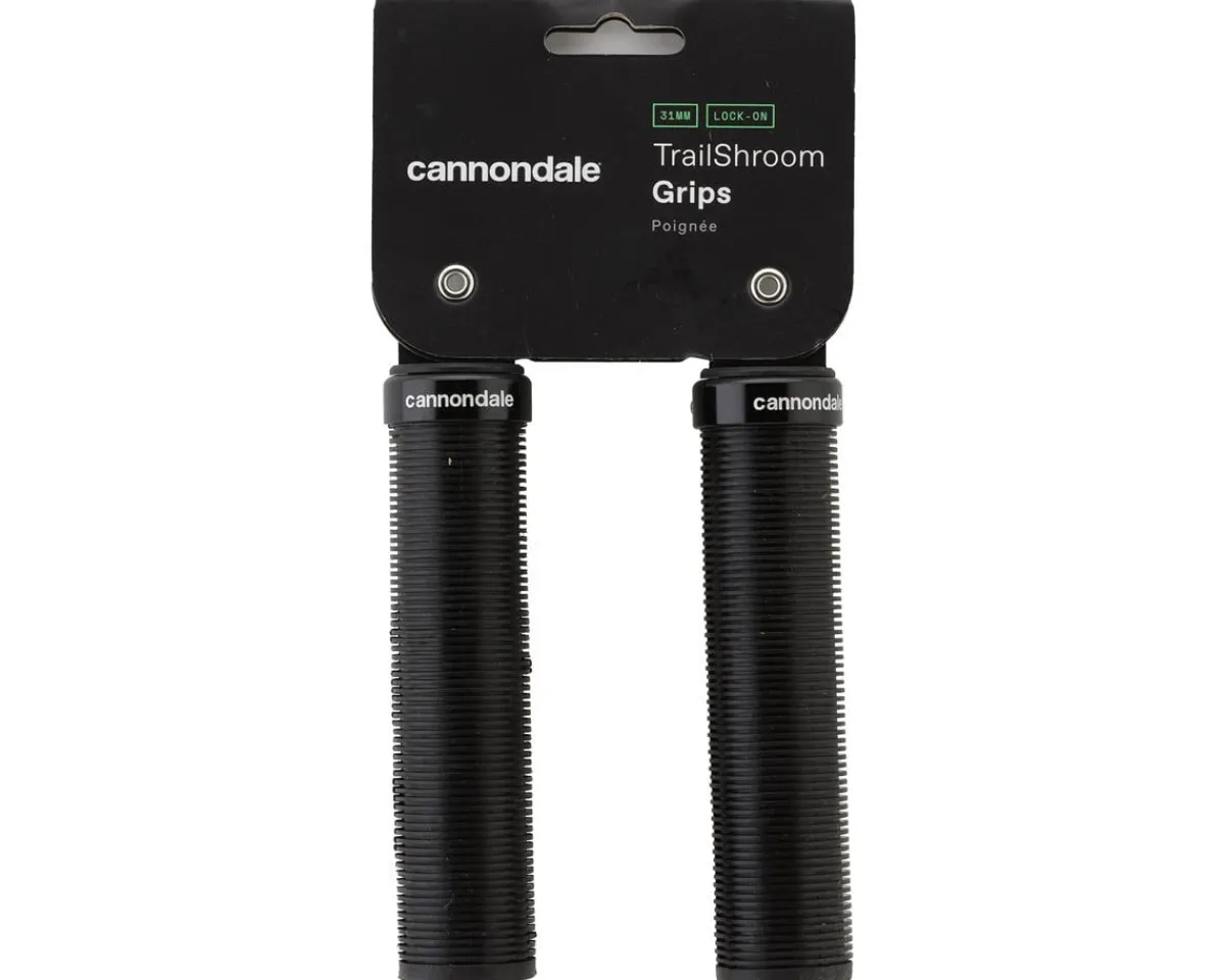 Cannondale Grips & Handlebar Tape|TrailShroom Locking Grips (Black)