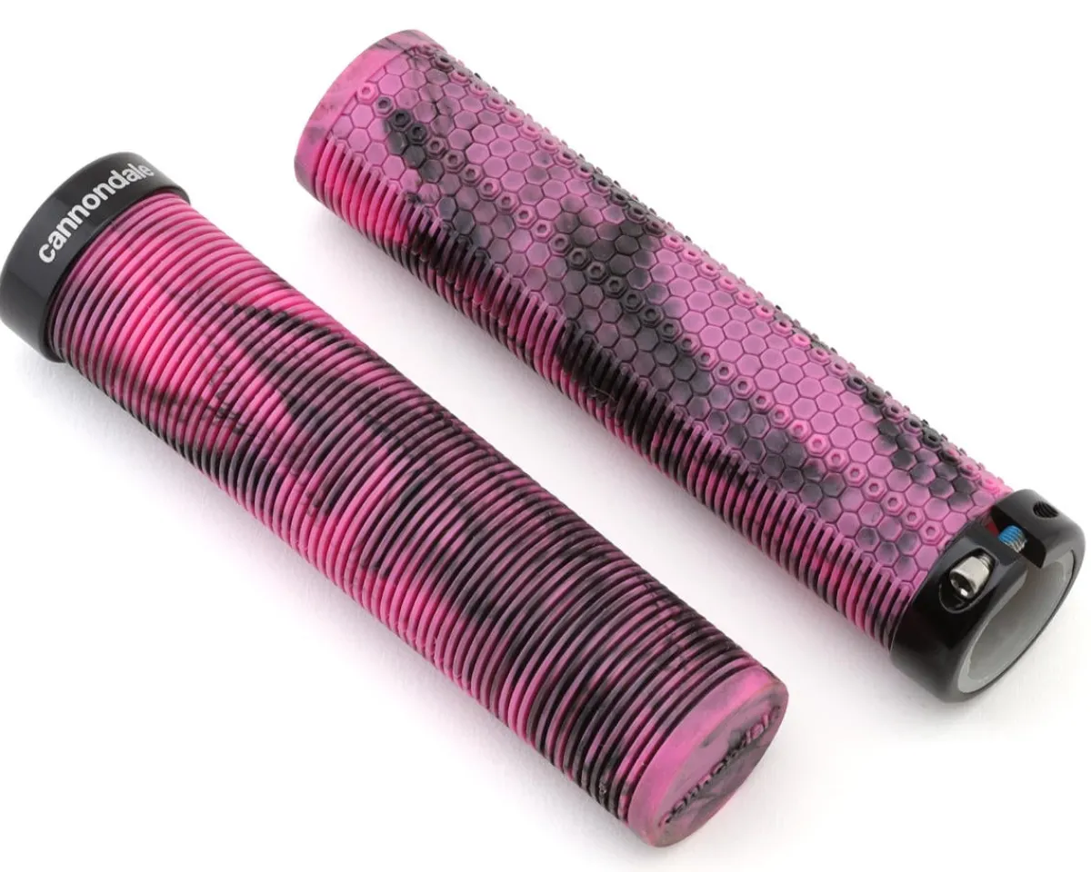 Cannondale Grips & Handlebar Tape|TrailShroom Locking Grips (Pink Black Camo)