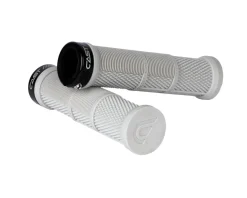 Cast Grips & Handlebar Tape|Bamba Greg Minnaar Lock-On Grips (Grey)