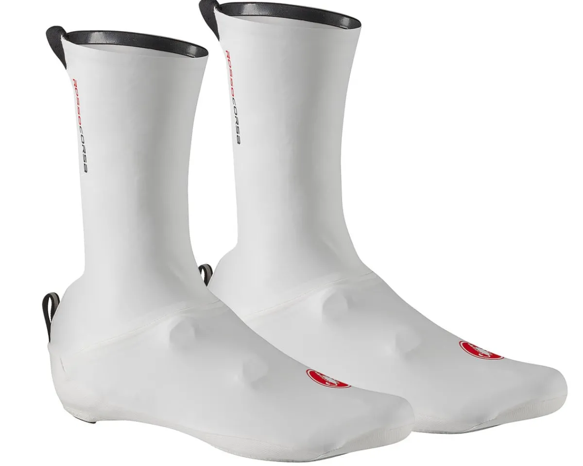 Castelli Clothing Accessories|Shoes, Socks, & Footwear|Aero Race Shoecovers (White) (2XL)