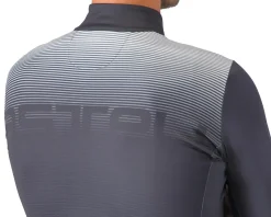 Castelli Clothing Sale|Jerseys|Apice Thermal Long Sleeve Jersey (Dark Grey/Smoky Grey/Silver Grey) (S)