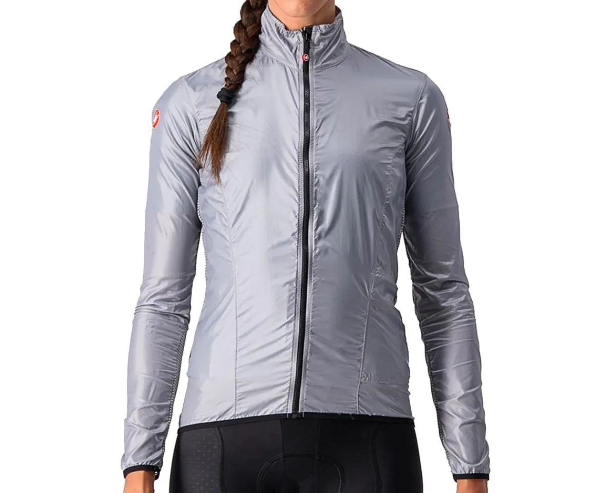 Castelli Jackets & Vests|Clothing Sale|Aria Women's Shell Jacket (Silver Grey) (M)