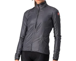 Castelli Jackets & Vests|Clothing Sale|Aria Women's Shell Jacket (Dark Grey) (L)