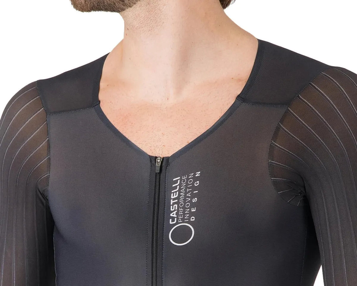 Castelli Shorts & Bibs|Body Paint V TT Speed Suit (Black) (S)