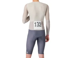 Castelli Shorts & Bibs|Body Paint V TT Speed Suit (Silver Moon/Clay/Smoky Grey) (S)